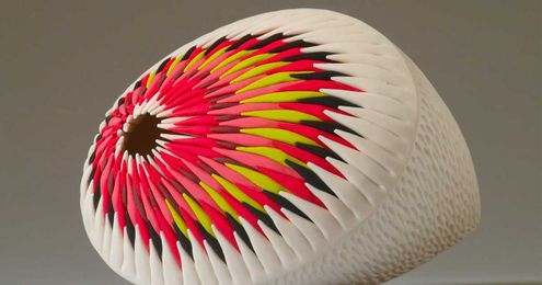 Sharp-Edged Porcelain Vessels by Martha Pachón Rodríguez