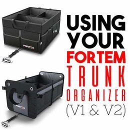 Using your Fortem Trunk Organizer (V1 & V2)