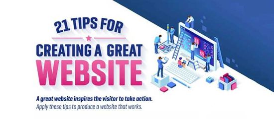 21 Tips for Creating a Great Website [Infographic]