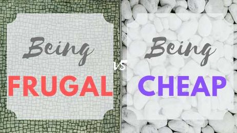 Being Frugal vs Being Cheap ⋆ The Frugal Physician