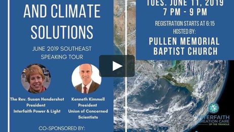 Faith, Science, and Climate Solutions