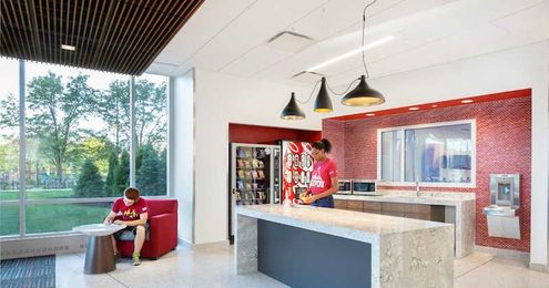 Physical Activity, Sustainable Materials Create Healthy Residence Halls