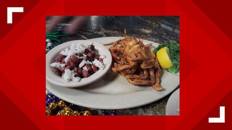 Don't be afraid to try fried soft-shell crabs