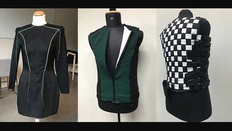 Haptic-feedback clothing designed to guide the deafblind