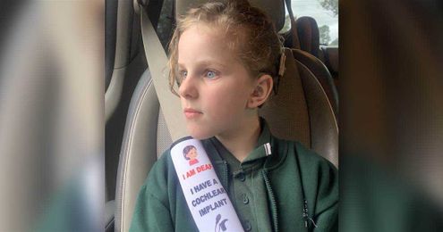 Mom creates life-saving seat belt covers for kids with special needs