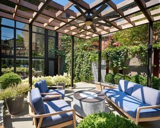 The Outsider: Two Walled Gardens in Brooklyn Heights Are Oases of Serenity