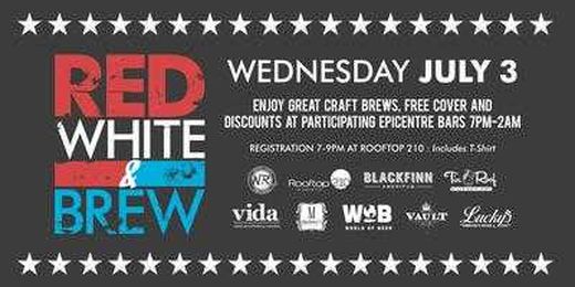 Red, White, and Brew Bar Crawl