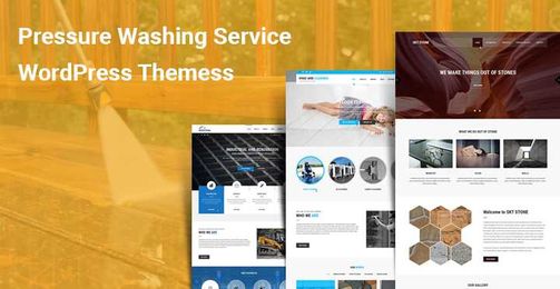 Pressure Washing Service WordPress Themes for washing cleaning business