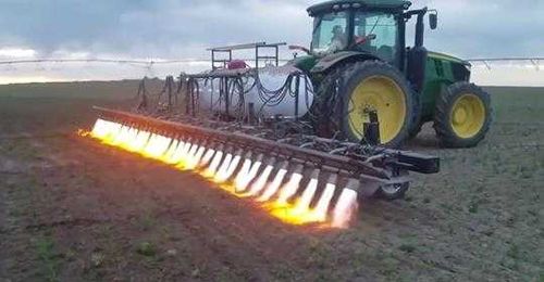 Farmers Are Using Flamethrowing Tractors to Get Rid of Weeds and Pests