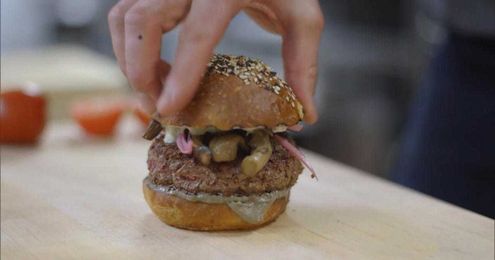 Where's the beef? Hamburger patties made from plants
