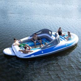 Want To Feel Rich? You Need This Life-Size Inflatable Speedboat
