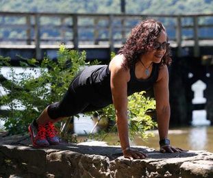 Fitness instructor puts positive spin on life despite personal challenges
