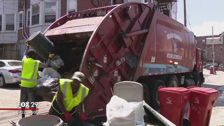 How trash collectors are handling the heat