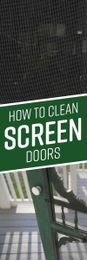 Keep it cleaner, Cleaning screens, Cleaning