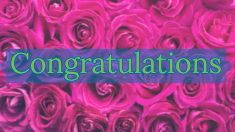 Congratulations on your wedding!