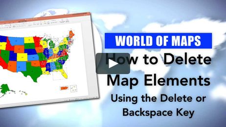 12 How to Delete States or Elements in a PowerPoint Map