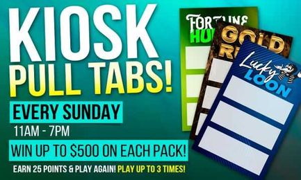 New! Free Kiosk Pull Tabs!