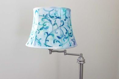 How to Paint a Lampshade