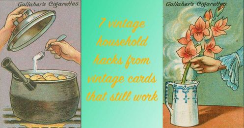 7 household hacks from vintage cards that still work