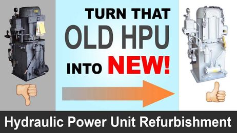 Hydraulic Power Unit Refurbishment