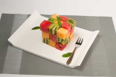 How to Make a Fruit Salad Cube