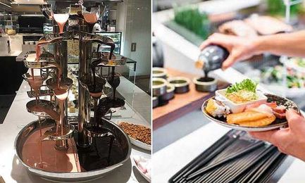 The buffet is back, but it's not for slobs anymore