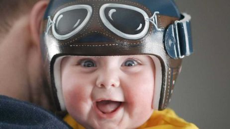 Happy helmets: Artist uses creative talent to paint these adorable baby helmets