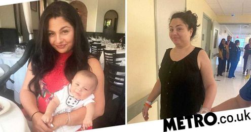 New mum almost died after contracting flesh-eating disease following caesarean