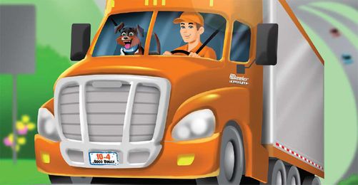 New children’s book teaches the value of trucking