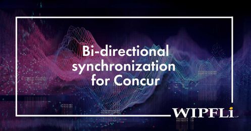 What is bi-directional synchronization for Concur?