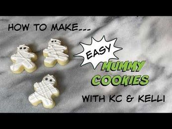 How to Make Easy Mummy Cookies