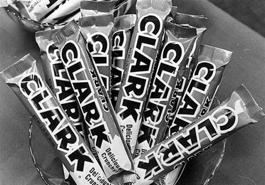 Clark Bars are ready to roll. If only the wrappers show up.