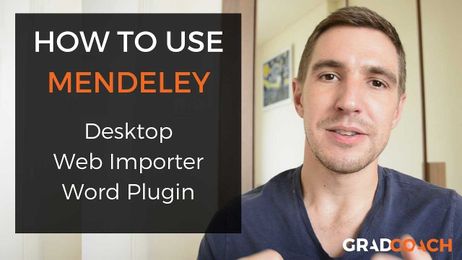 How to use Mendeley Desktop, Web Importer & MS Word Plugin (Full Tutorial)
