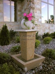 3 Modern Granite Fountain Designs