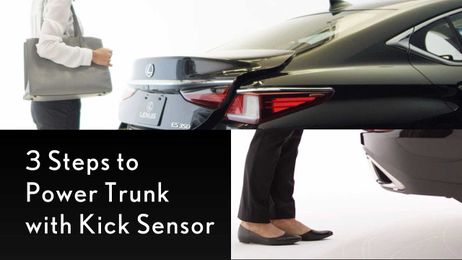 How-To Operate the Power Trunk with Kick Sensor