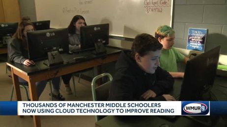 New technology used to help Manchester students improve reading skills