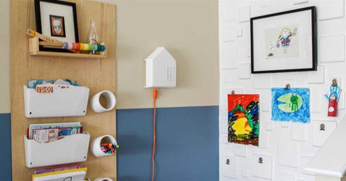 Have a budding artist at home? This kids' art nook is the perfect DIY project