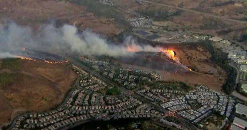 How do wildfires get their names?