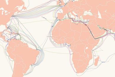 The greatest network the world has ever seen: The global internet map