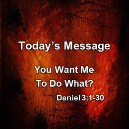 You Want Me To Do What?