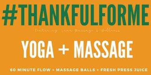 Thankful for ME / A Self-Care Yoga & Massage Night