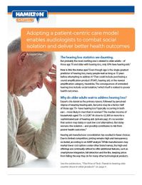 Patient-Centric Hearing Care: Conquering Social Isolation
