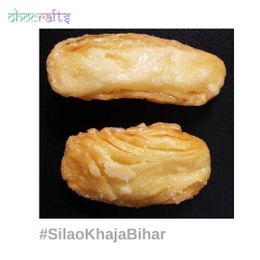Khaja is a multilayered, crispy sweet and a conventional Bihari dessert. Of