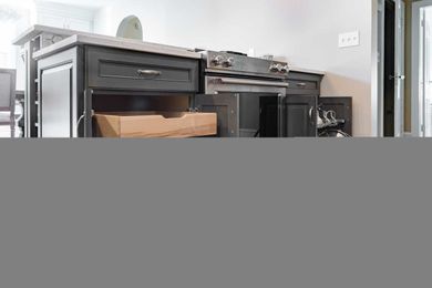 How to Put Impractically Small Kitchen Cabinets to Good Use