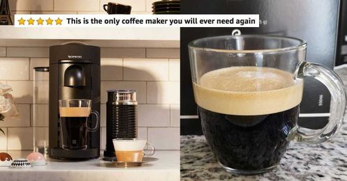 Like Coffee And Getting A Great Deal? The Nespresso VirtuoPlus Is Under $100