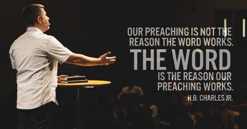 Our preaching is not the reason the word works...