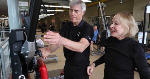 103-year-old shares secrets to longevity: Exercise and champagne
