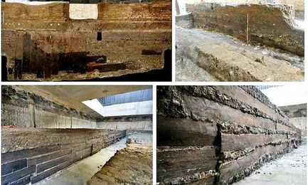 Parts of ancient Rome were built using wood taken from French forests