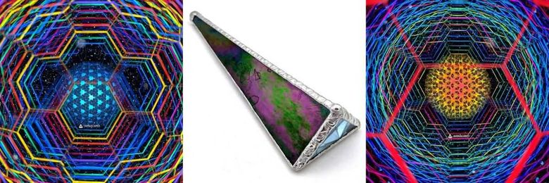 These are very cool kaleidoscopes