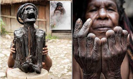 Inside the former cannibal tribe of Indonesia who SMOKE ancestors